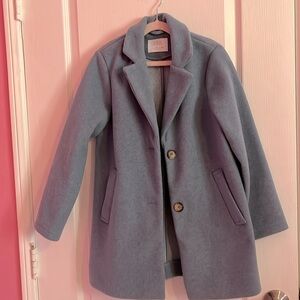 Zara Felt Texture Coat